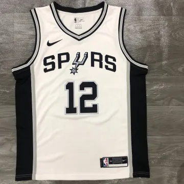 San Antonio Spurs White LaMarcus Aldridge #12 Jersey | NBA Swingman Jersey