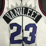 Maillot rétro blanc Fred VanVleet #23 des Raptors de Toronto | Maillot Swingman NBA