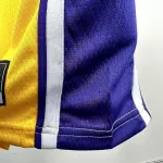 Maglia da uomo Los Angeles Lakers con scollo a V Luka Doncic #77 Giallo
