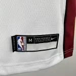 Miami Heat V-Neck LeBron James #6 Youth White Jersey