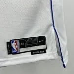 Dallas Mavericks Wit Spencer Dinwiddie #00 Herenshirt