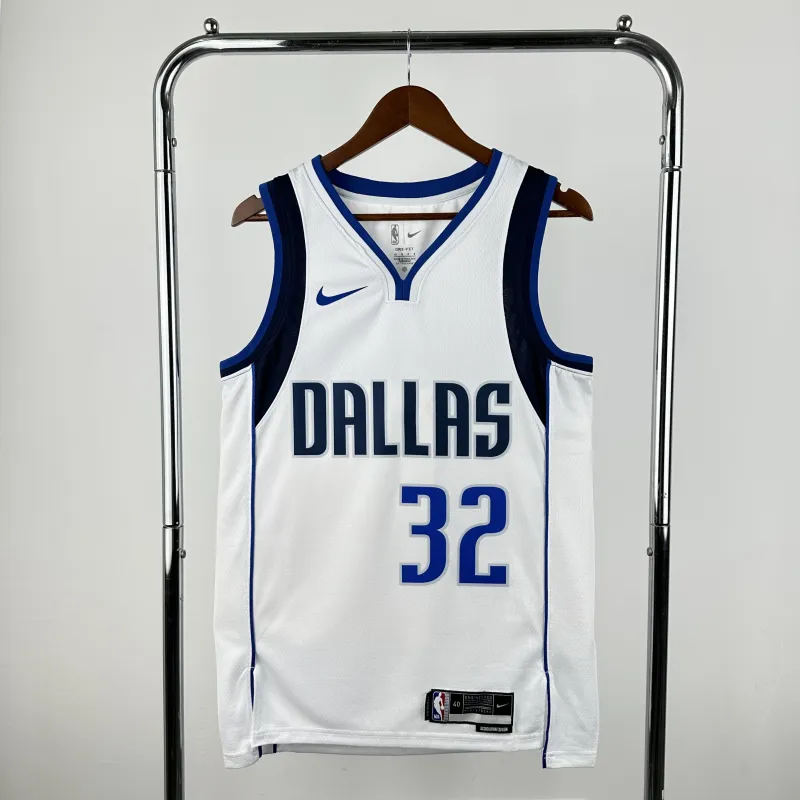 Dallas Mavericks White Cooper Flagg #32 Men’s Jersey