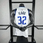 Dallas Mavericks White Cooper Flagg #32 Men’s Jersey