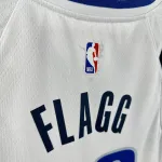 Dallas Mavericks White Cooper Flagg #32 Men’s Jersey
