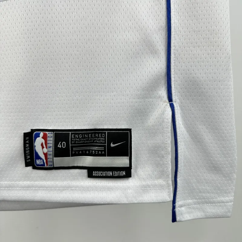 Dallas Mavericks White Cooper Flagg #32 Men’s Jersey