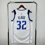 Dallas Mavericks White Cooper Flagg #32 Men’s Jersey