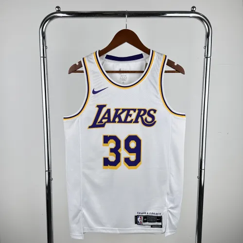 Maillot Hommes Los Angeles Lakers Dwight Howard #39 Blanc