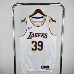 Camisa masculina branca de Dwight Howard, Los Angeles Lakers, modelo #39. Jersey branco para homem dos Los Angeles Lakers Dwight Howard #39