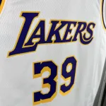 Jersey branco para homem dos Los Angeles Lakers Dwight Howard #39