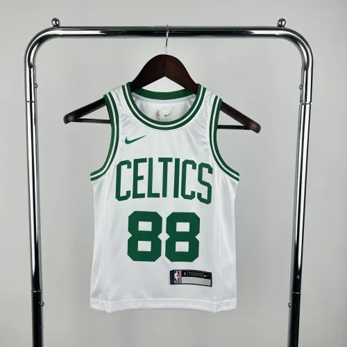 Boston Celtics Neemias Queta #88 Camisola branca para jovens