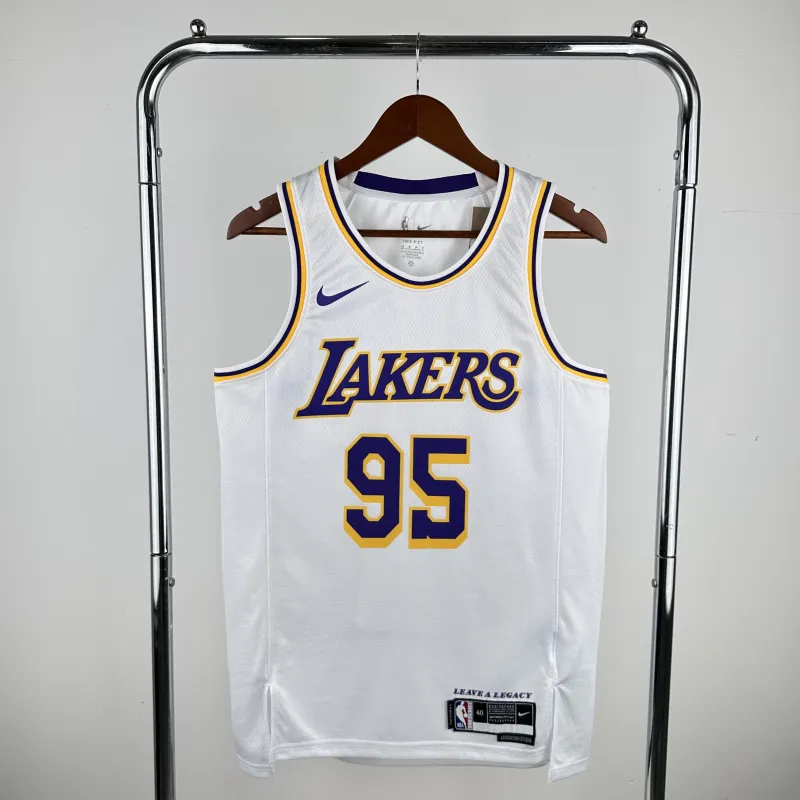 Los Angeles Lakers Kyle Anderson #95 White Men’s Jersey