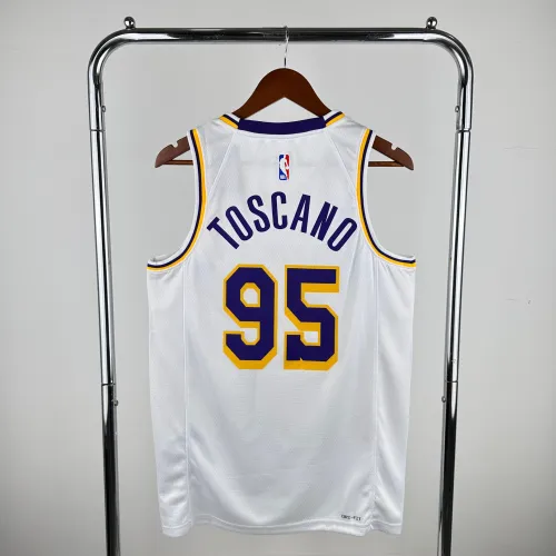 Los Angeles Lakers Kyle Anderson #95 White Men’s Jersey