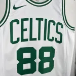 Maillot homme blanc Neemias Queta #88 des Boston Celtics