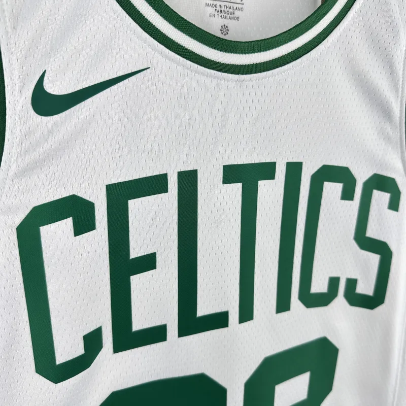 Maillot homme blanc Neemias Queta #88 des Boston Celtics