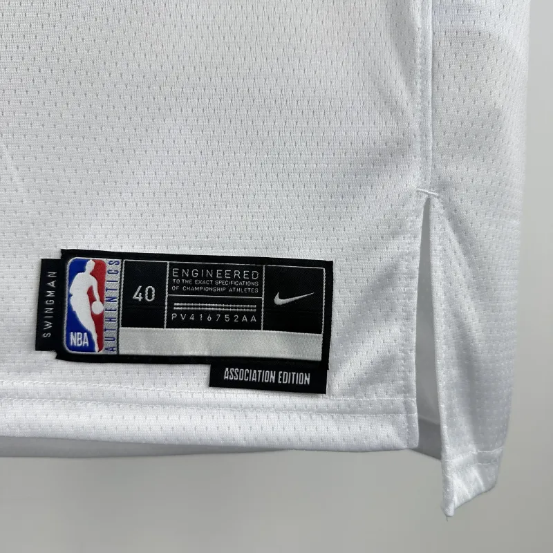Maillot homme blanc Neemias Queta #88 des Boston Celtics