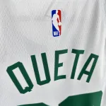 Maillot homme blanc Neemias Queta #88 des Boston Celtics