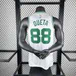 Maillot homme blanc Neemias Queta #88 des Boston Celtics