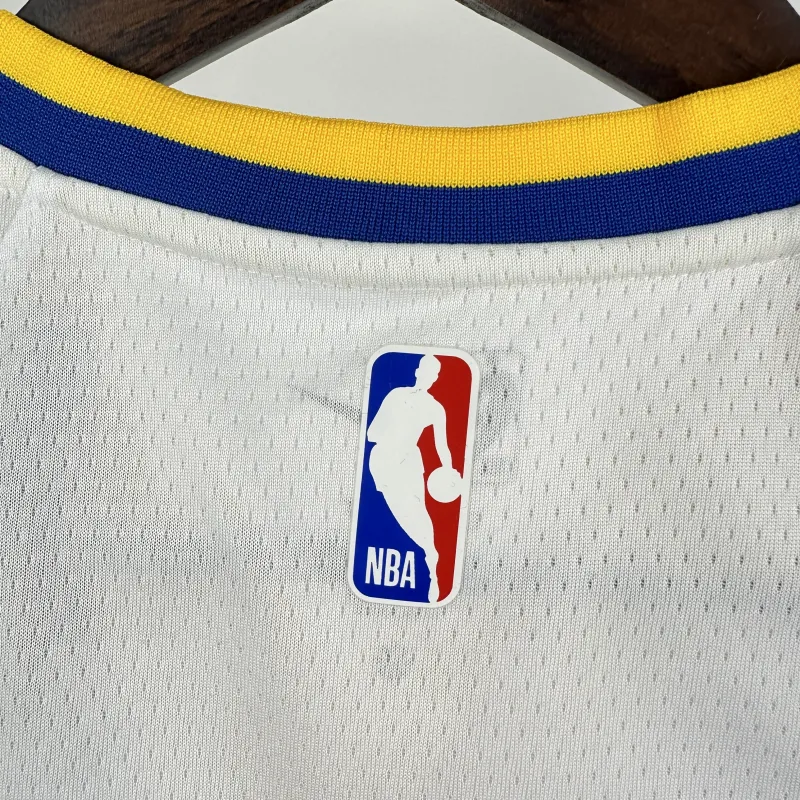 Golden State Warriors Kids White Buddy Hield #10 Jersey