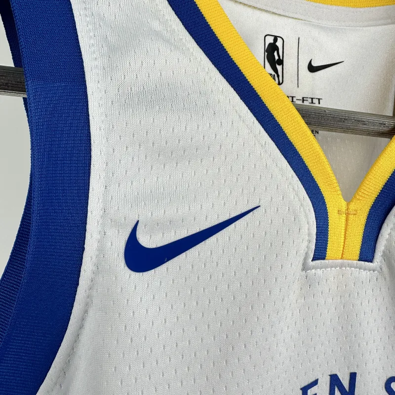Golden State Warriors Kids White Buddy Hield #10 Jersey