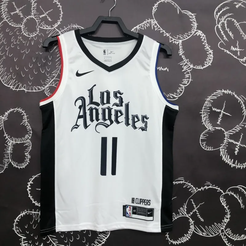 LA Clippers White #11 Men’s Jersey