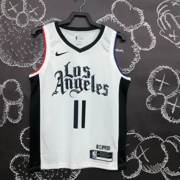 Camisola masculina branca dos LA Clippers #11