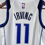Dallas Mavericks Kyrie Irving #11 Youth White Jersey
