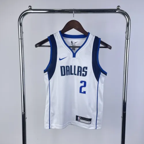 Maillot blanc junior Kyrie Irving #2 des Dallas Mavericks