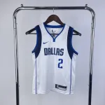Dallas Mavericks Kyrie Irving #2 Youth White Jersey