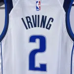 Dallas Mavericks Kyrie Irving #2 Youth White Jersey