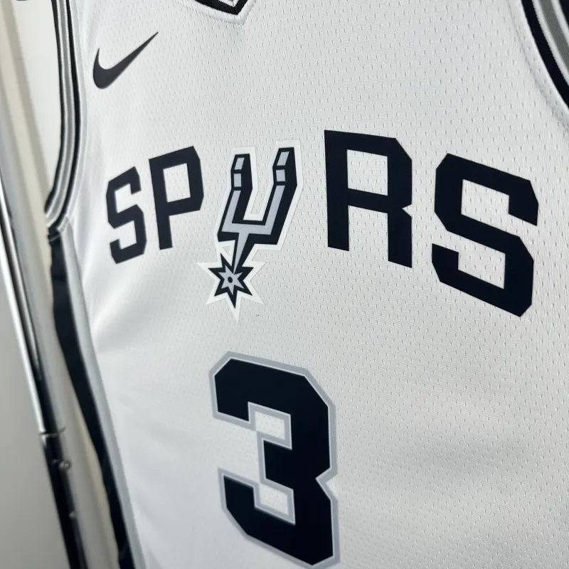 San Antonio Spurs White Chris Paul #3 Jersey | NBA Swingman Jersey