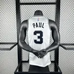 San Antonio Spurs White Chris Paul #3 Jersey | NBA Swingman Jersey