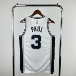 San Antonio Spurs White Chris Paul #3 Jersey | NBA Swingman Jersey