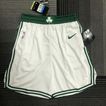 Boston Celtics White Men's Shorts