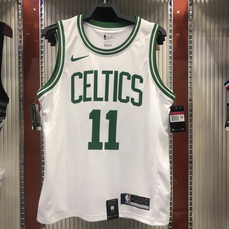Boston Celtics Kyrie Irving #11 White Men’s Jersey