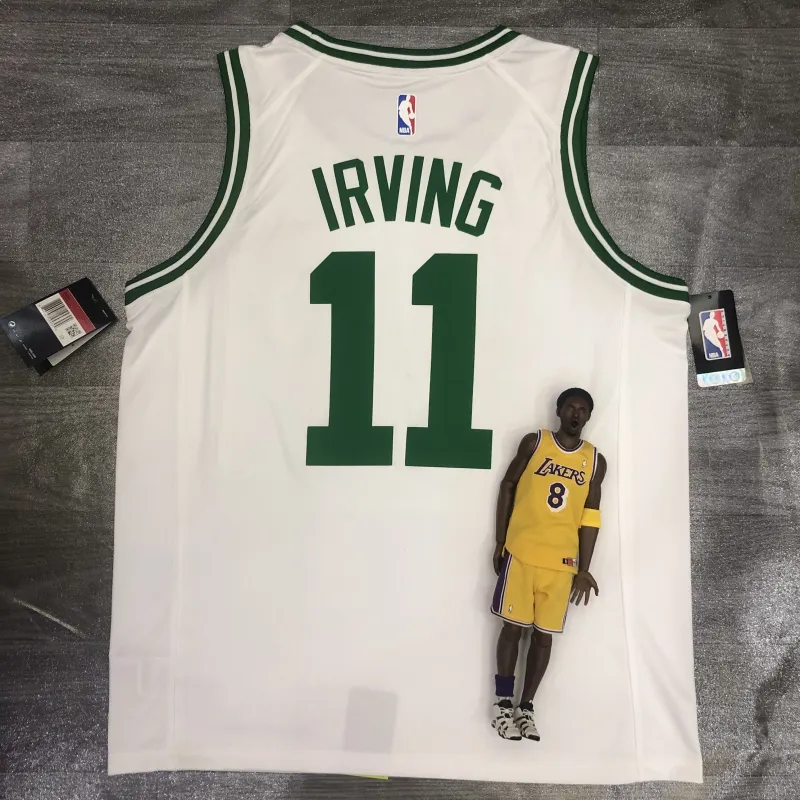 Boston Celtics Kyrie Irving #11 White Men’s Jersey