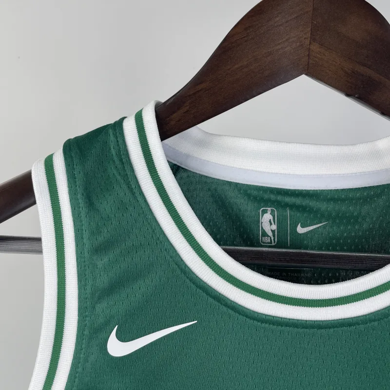 Boston Celtics Jayson Tatum #0 Youth Green Jersey