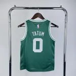 Boston Celtics Jayson Tatum #0 Youth Green Jersey