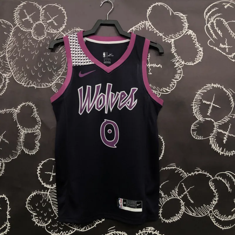Maglia da uomo Minnesota Timberwolves D'Angelo Russell #0