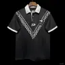 2024 New Zealand Kiwis Black with Checkerboard V Pattern Jersey