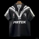 2024 Nuova Zelanda Kiwis Maglia nera con galloni a V bianchi 2024 New Zealand Kiwis Black with White V-Chevron Jersey