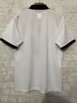 Jersey 2024 dos Kiwis da Nova Zelândia branco com padrão em V xadrez preto