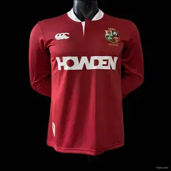 Maglia a maniche lunghe rossa dei British & Irish Lions 2025 - foto del prodotto 24,99 $ - Maglia a maniche lunghe rossa dei British & Irish Lions 2025