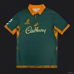 Camiseta 2026 Australia Wallabies Verde con Diseño de Arte Indígena 2026 Australia Wallabies Jersey Verde con Diseño de Arte Indígena