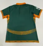 2026 Australia Wallabies Jersey Verde con Diseño de Arte Indígena