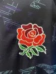 2026 England Rugby Navy with Blue Digital Cityscape Pattern Jersey