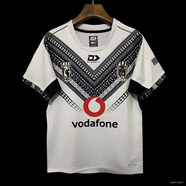 Camisa dos Fiji Warriors - Qualidade de primeira classe - Vista detalhada