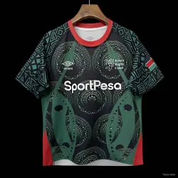 2026 Kenya Green with Black Maasai Shield and Tribal Patterns Jersey - product photo US24.99 - 2026 Kenya Green with Black Maasai Shield and Tribal Patterns Jersey