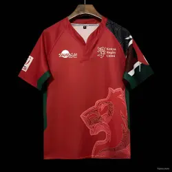 US24.99 - 2026 Kenya Red with Lion Graphic Jersey