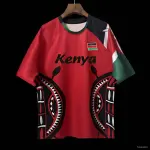 Trikot „2026 Kenya Red“ mit Maasai-Schild-Motiv 2026 Kenya Red with Maasai Shield Graphic Jersey