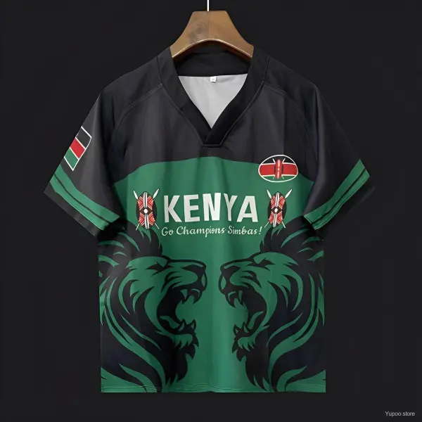 Maillot du Kenya - Qualité A - Vue détaillée